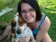 Kerrie Lenkerd and her dog