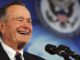 Former President George H W Bush