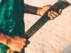 Jamaica man holding machete.